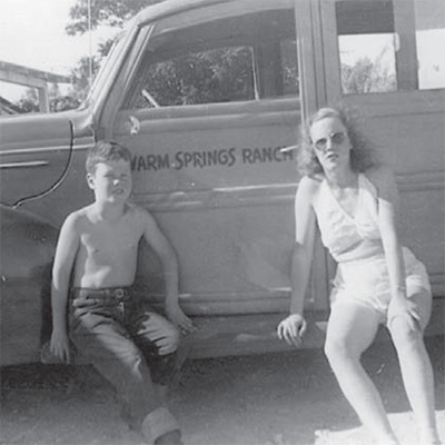 Warm Springs Ranch 1941 station wagon